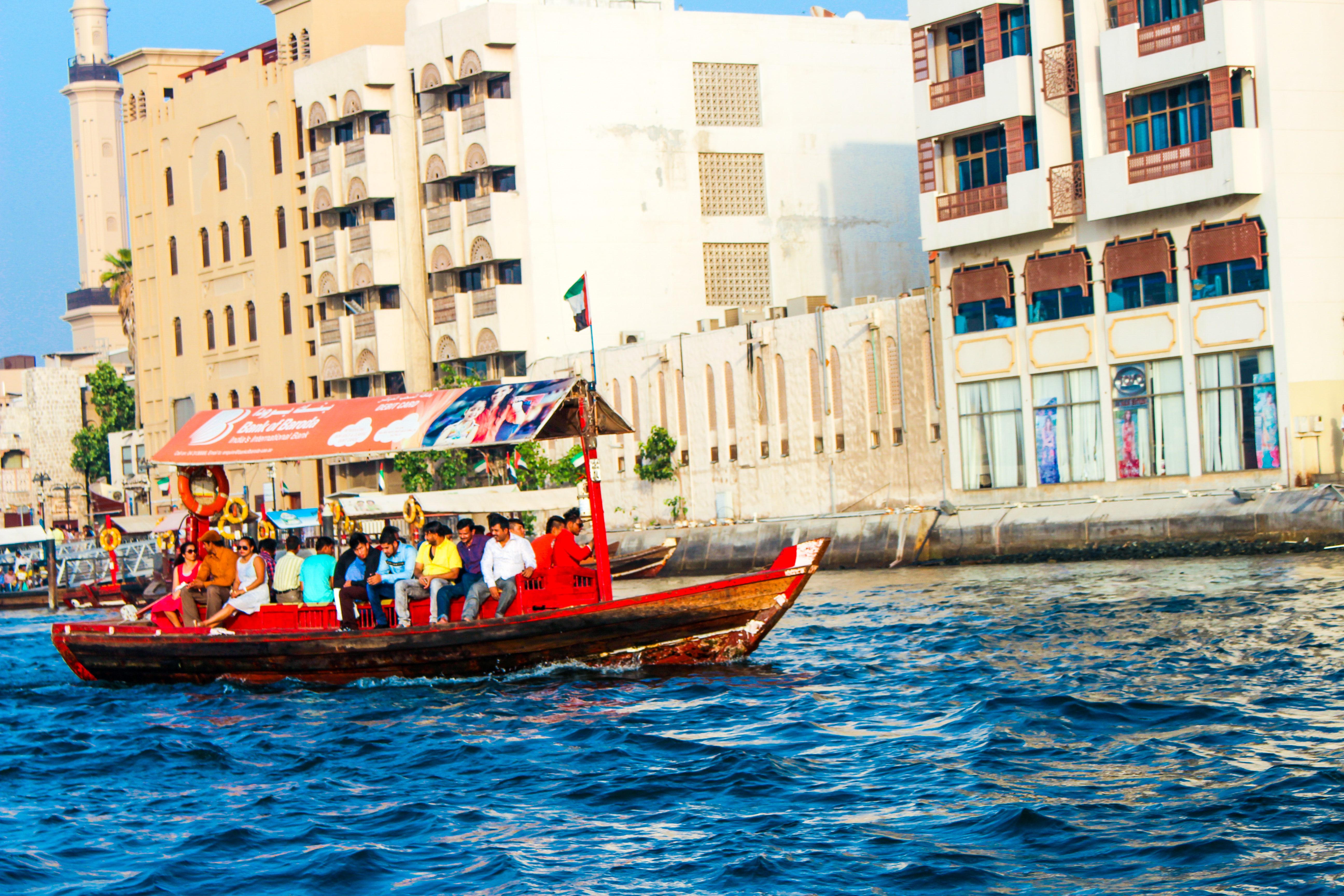 Dubai Creek and Abra Ride