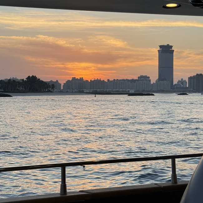 image for Sunset & Dinner Cruise on a Yacht in Dubai